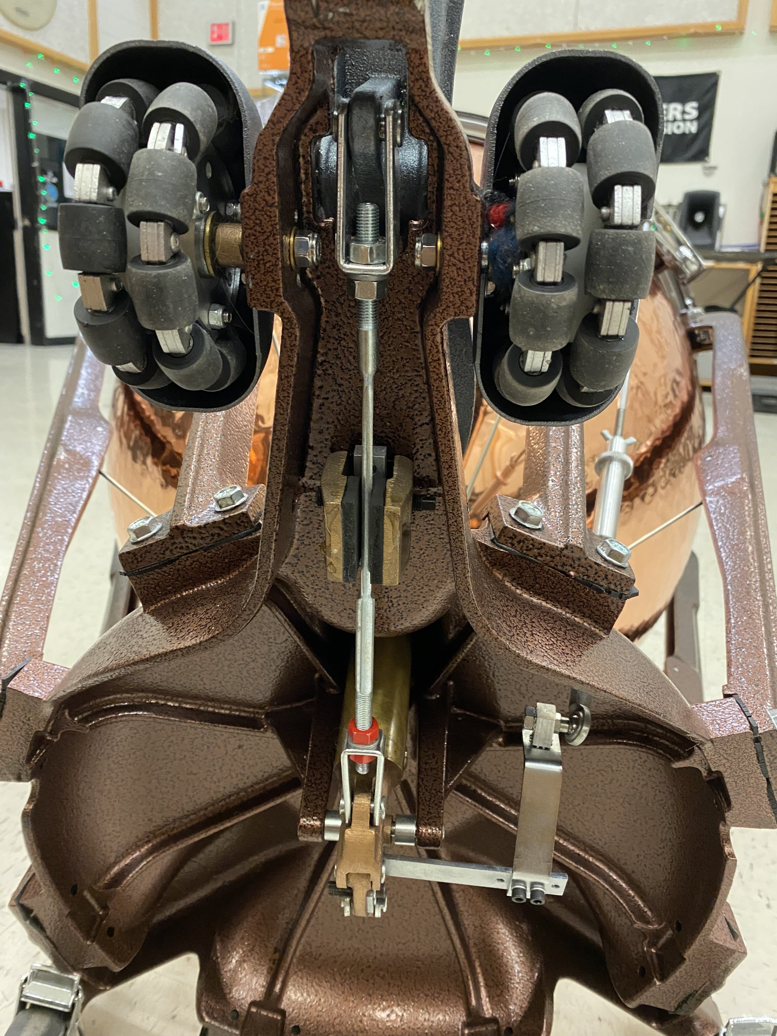 Ludwig timpani base and pedal mechanism